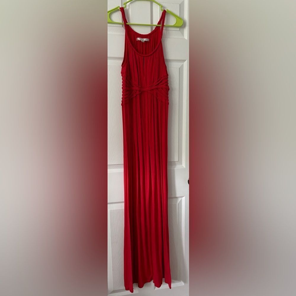 Max Studio Maxi Keyhole Dress